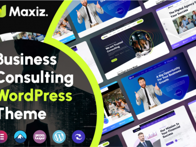 Maxiz - Business Consulting WordPress Theme