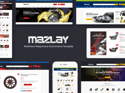 Mazlay - Car Accessories OpenCart Theme