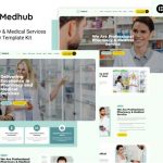 MedHub - Pharmacy & Medical Services Elementor Template Kit