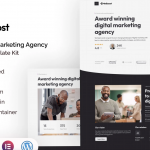 Medboost - Social Media Marketing Agency Elementor Template Kit
