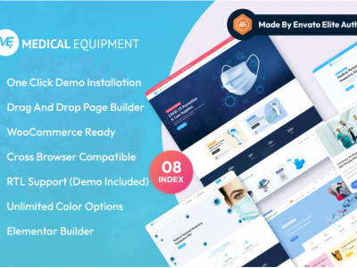 Medical Equipment - eCommerce WordPress Theme