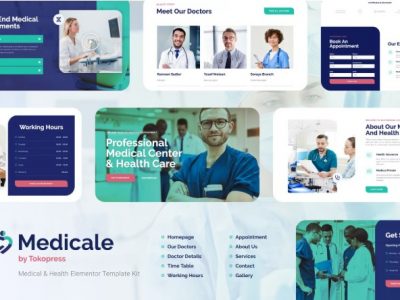 Medicale | Pharmacy & Medical Elementor Template Kit