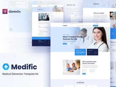 Medific - Medical Elementor Template Kit