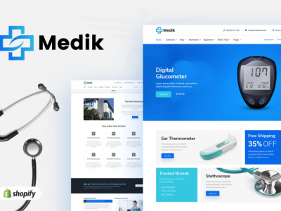 Medik  Medical Shopify Theme for