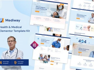 Mediway - Health & Medical Elementor Template Kit
