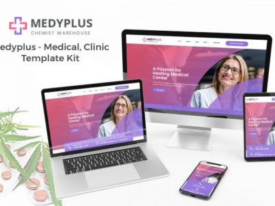 Medyplus - Medical, Clinic Template Kit