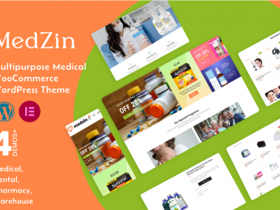 Medzin – Medical WooCommerce WordPress