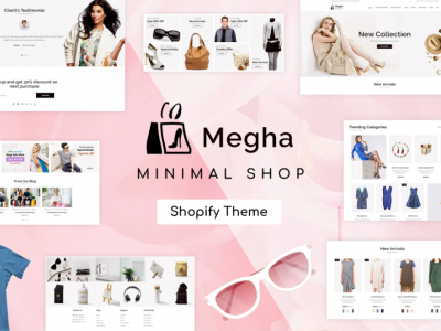 Megha - Fashion Store Shopify