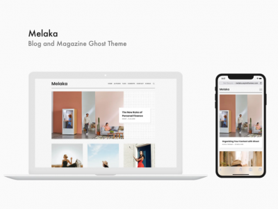 Melaka - Blog and Magazine Ghost Theme