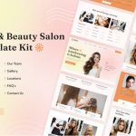 Melier | Hair & Beauty Salon Elementor Template Kit