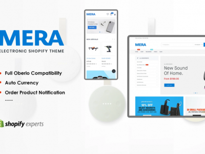 Mera  Electronics Responsive Shopify Theme