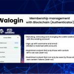 MetaMask, Blockchain, Ethereum login for WordPress