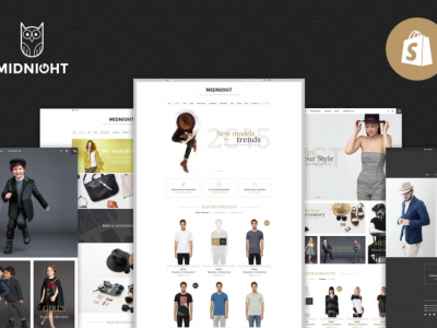 Midnight  Responsive Shopify Theme
