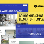 Mifal - Coworking Space Elementor Template Kit