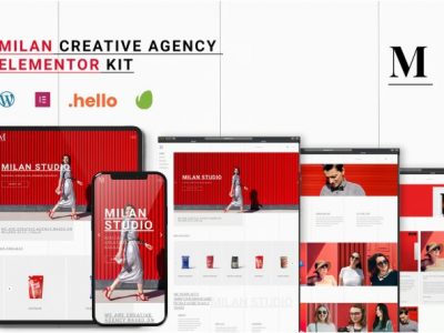 Milan - Creative Agency Elementor Template Kit