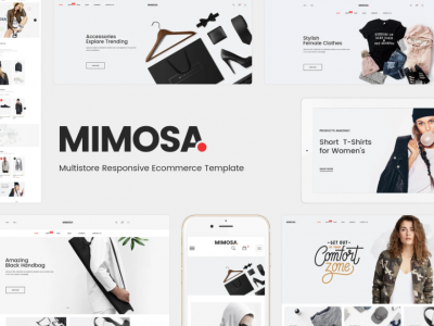 Mimosa - Responsive Fashion Opencart 3 Theme