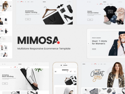 Mimosa - Responsive Fashion Prestashop 1.7 Theme