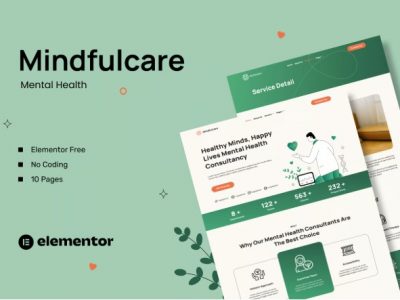 Mindfulcare - Mental Health Consultant Template Kits