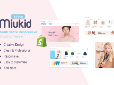 MiuKid - Multi Store Responsive Shopify Theme