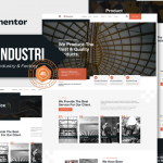 Mizeindustri - Corporate, Industry & Factory Elementor Template Kit
