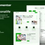 Monalife – Insurance Agency & Finance Elementor Template Kit