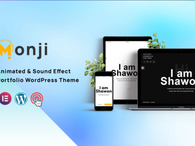 Monji - Personal Portfolio WordPress Theme