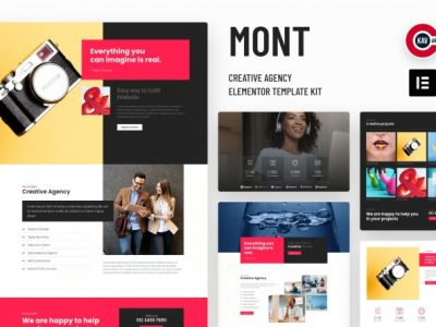 Mont - Agency Elementor Template kit
