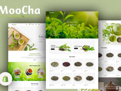 Moocha - Tea Shop & Organic Store Shopify Theme