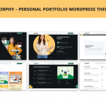 Morphy – Personal Portfolio WordPress Theme