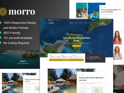 Morro - Hotel & Resort Elementor Template Kit