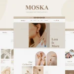 Moska - Fashion Jewelry Store Elementor Pro Template Kit