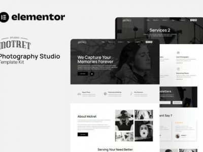 Motret - Digital Marketing Elementor Template Kit