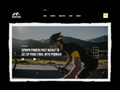 Mountania - Creative Blog WordPress Theme