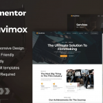 Muvimox - Film Maker & Movie Studio Elementor Template Kit