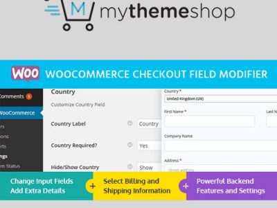 MyThemeShop WooCommerce Checkout Field Modifier