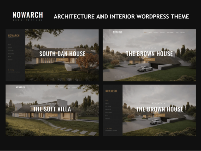 NOWARCH - Architecture and Interior WordPress