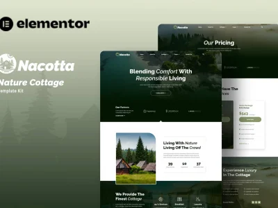 Nacotta - Nature Cottage Elementor Template Kit