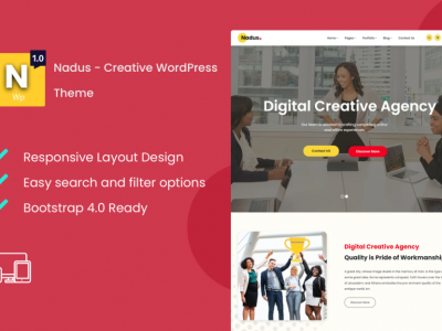 Nadus - Creative WordPress Theme
