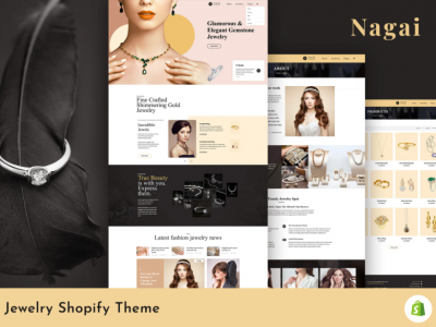 Nagai - Jewelry Responsive Shopify Theme