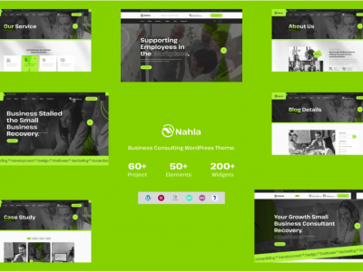 Nahla - Business Consulting WordPress Theme