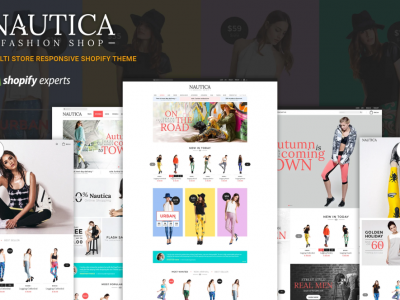 Nautica | Multi Store Responsive Shopify Theme