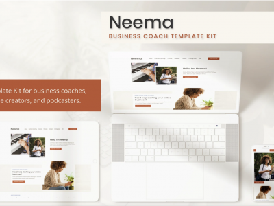 Neema - Business Coach Elementor Template Kit