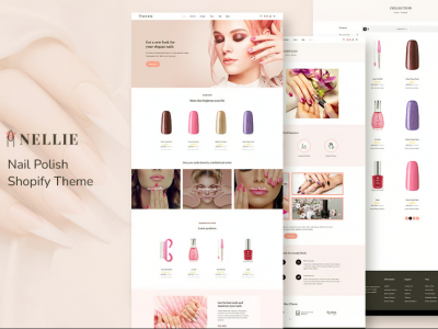 Nellie - Nail, Hair & Beauty Responsive Shopify Th