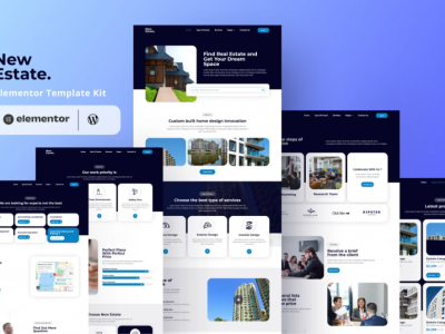 New Estate - Real Estate Elementor Template Kit