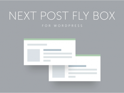 Next Post Fly Box for WordPress