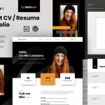 Nikicivi - Elegant CVResume & Portfolio Elementor Template Kit
