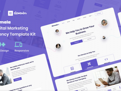 Nirmala - Digital Marketing Agency Elementor Template Kit