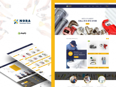 Nora - Hardware Store Shopify theme