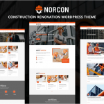 Norcon - Construction Renovation WordPress Theme