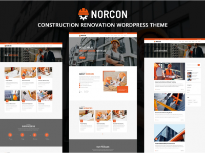 Norcon - Construction Renovation WordPress Theme